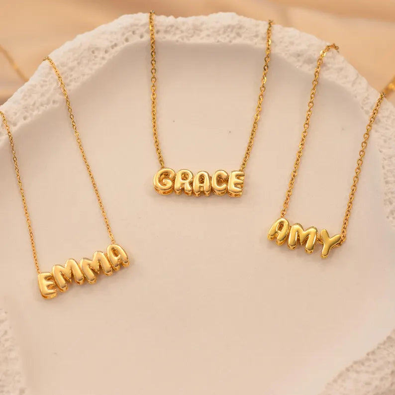 Name Bubble Necklace