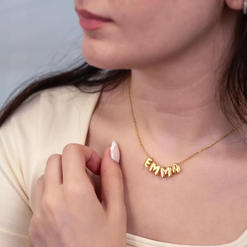 Name Bubble Necklace