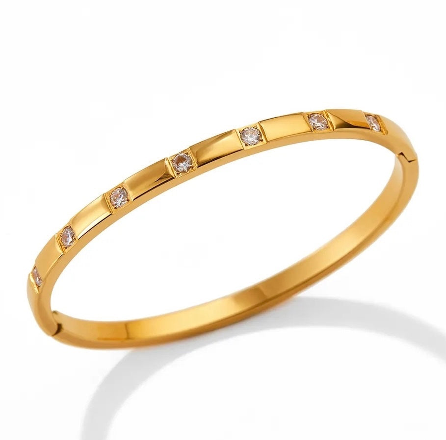 Midas Glinted Gold Bracelet