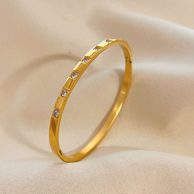 Midas Glinted Gold Bracelet