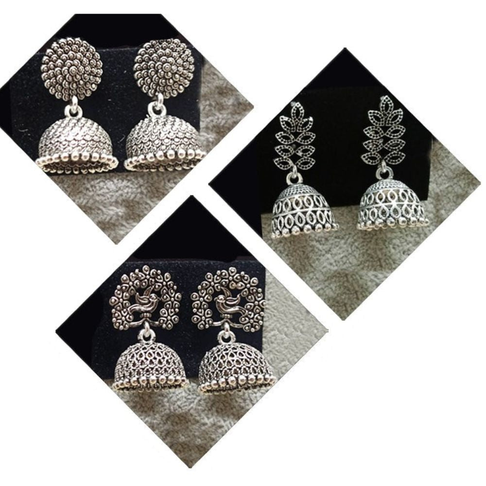 Shingar Set of 3 Earrings Combo pack