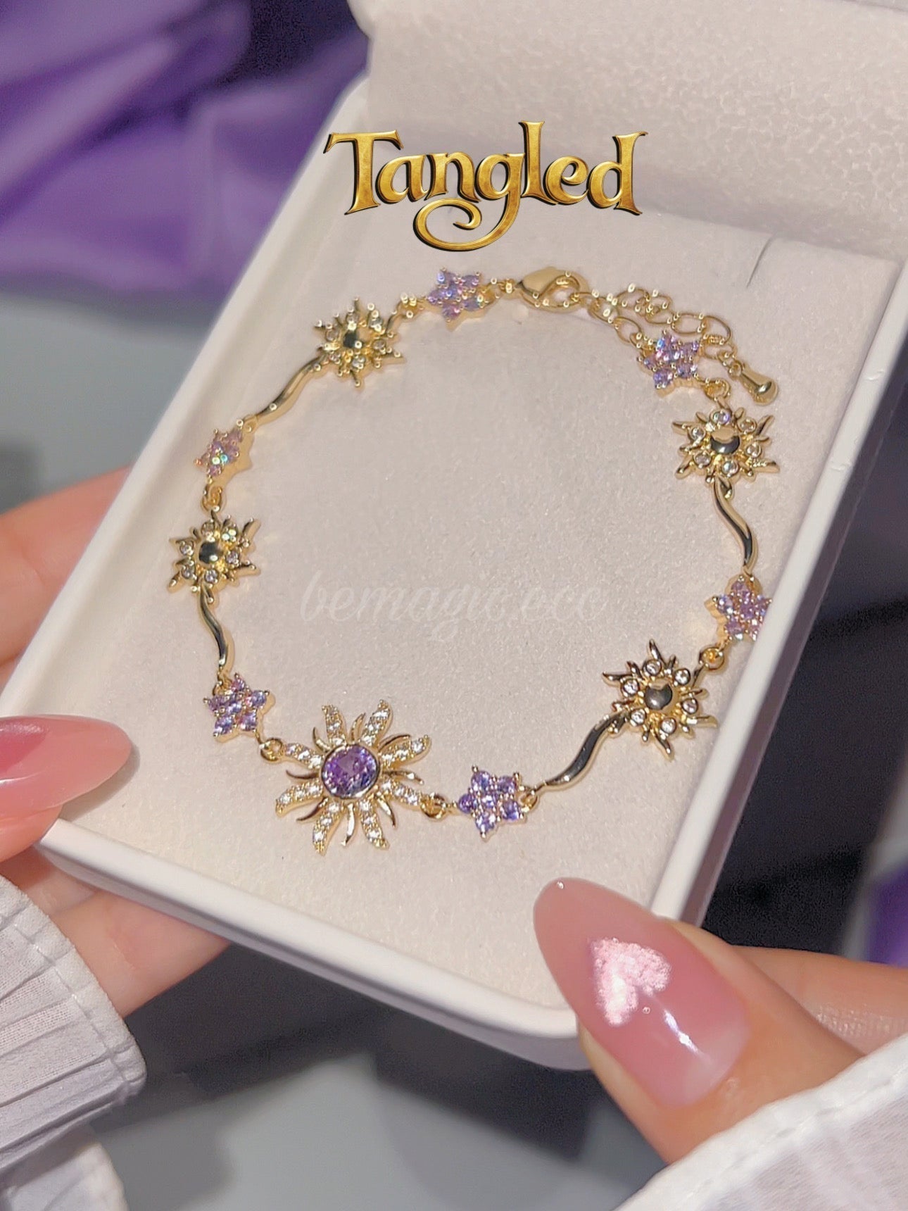 Brazalete Jardín de Rapunzel☀️🌸