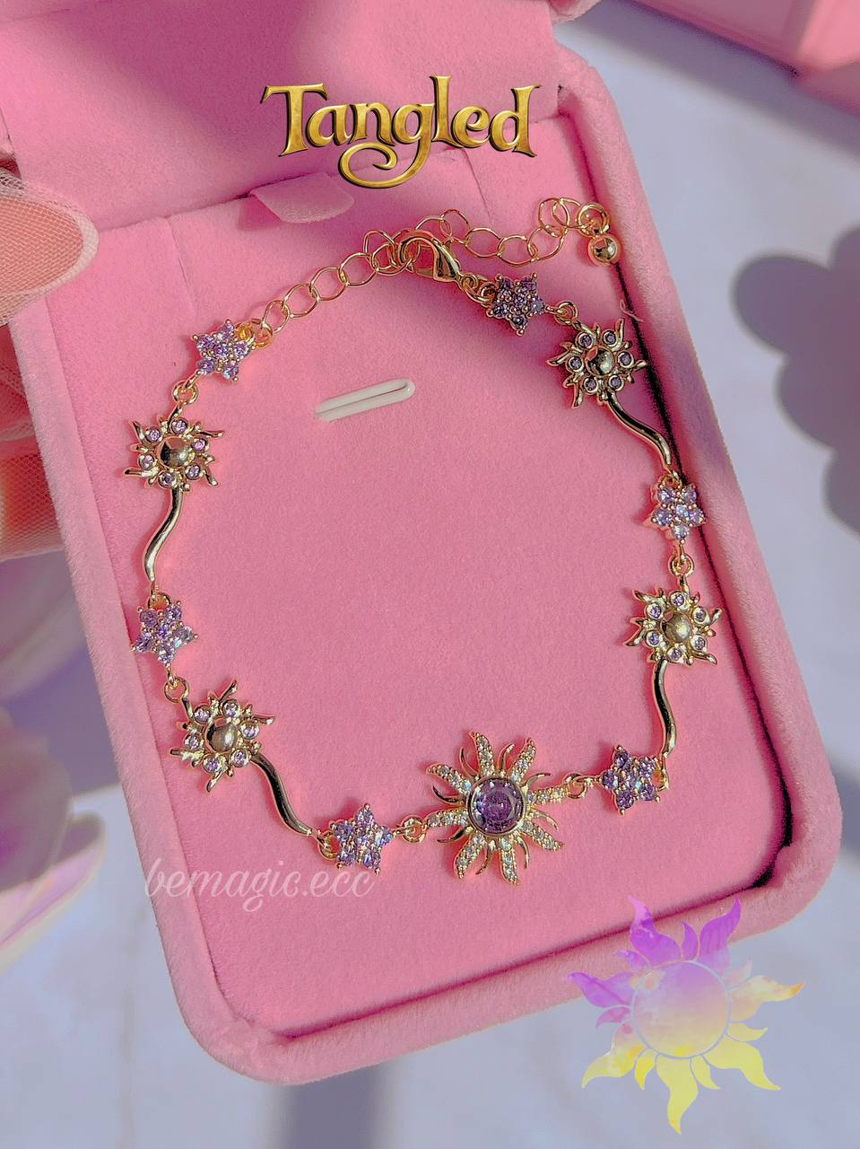 Brazalete Jardín de Rapunzel☀️🌸