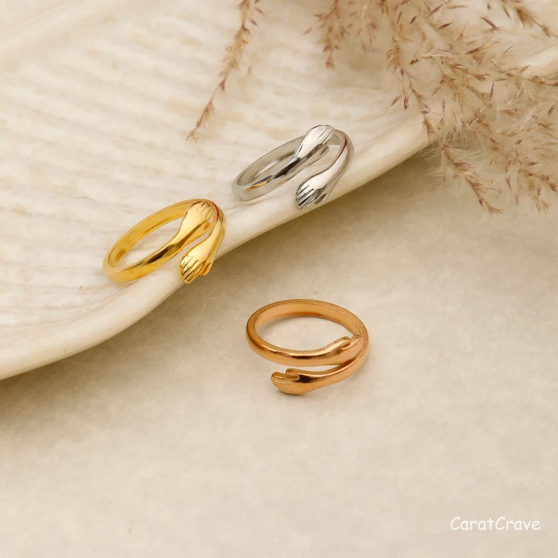 Stackable Hug Ring