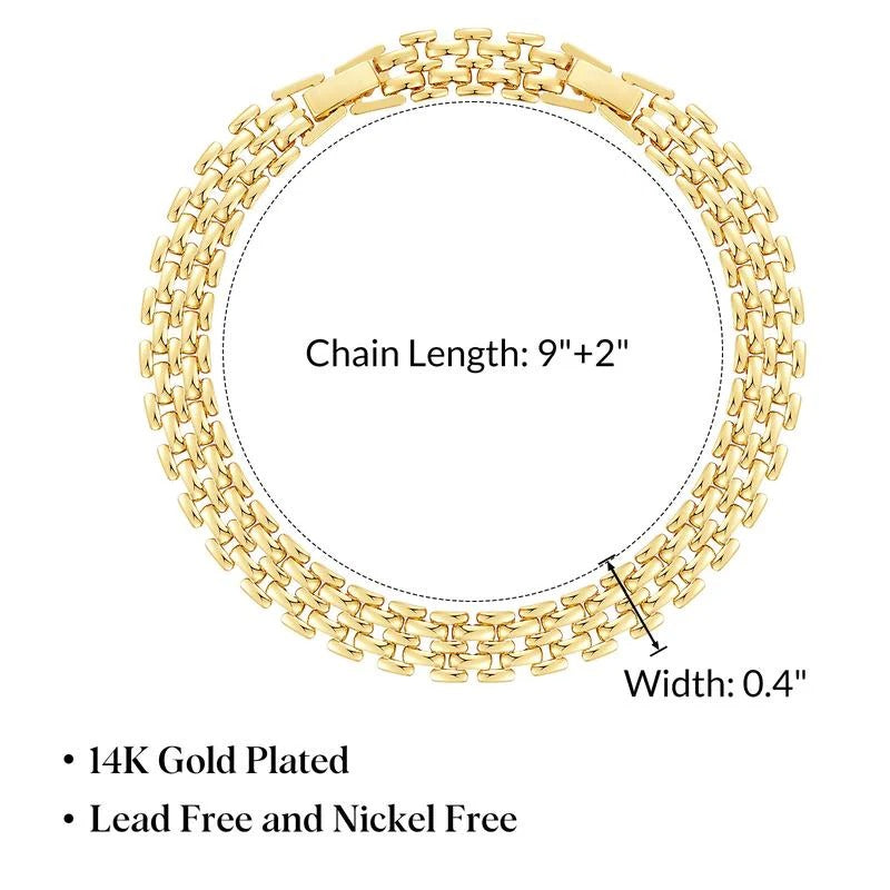 Minimal Chunky Anklet