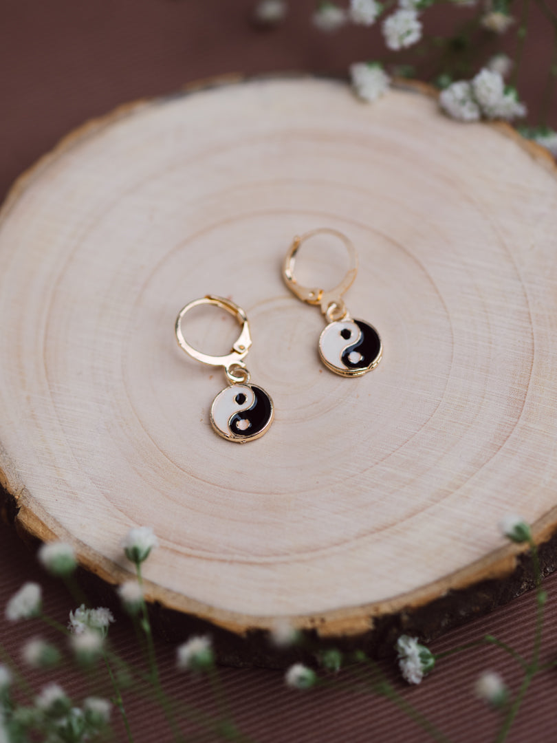 Fourfold Square statement Stud