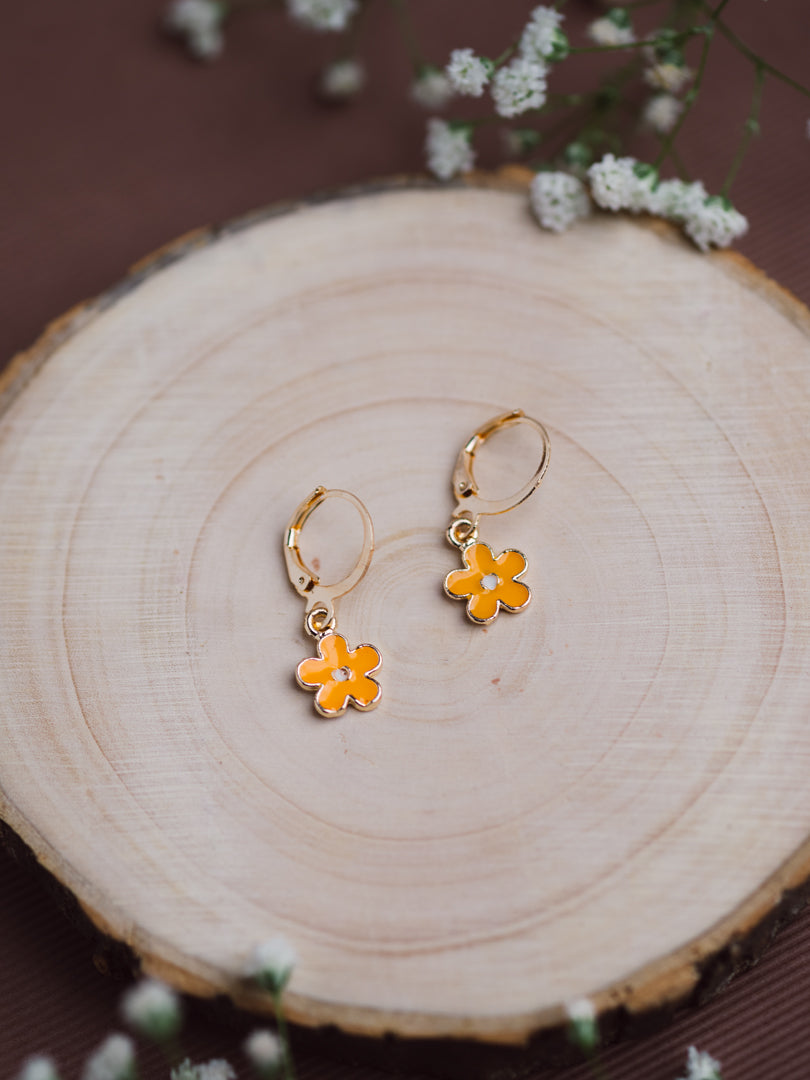 Fourfold Square statement Stud