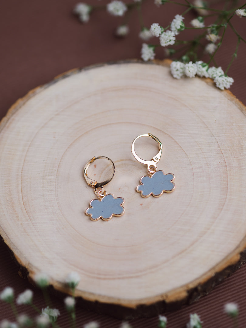 Fourfold Square statement Stud