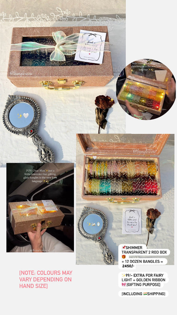 Fairy Bangle Gift Hamper (2Rod box)