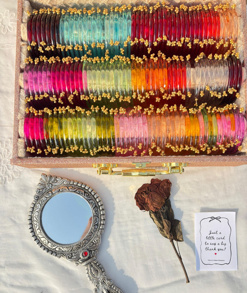 Glass Ghungroo Kada(2.4 size)