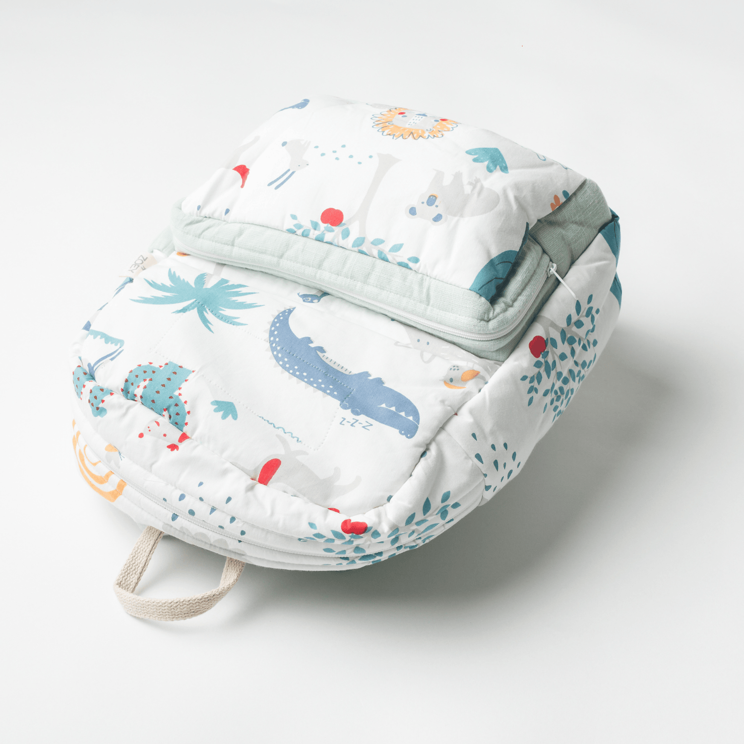Happy Animal Tribe School Bag (Personalise)