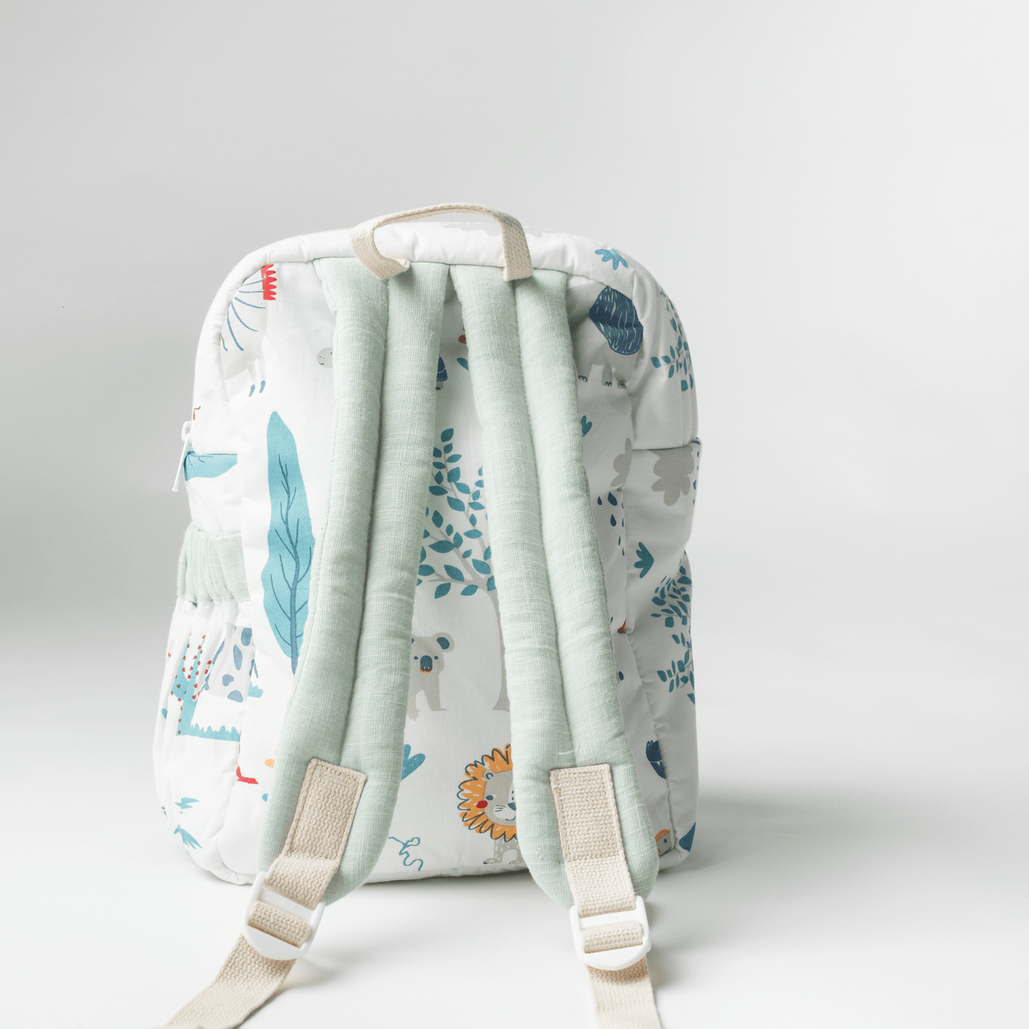Happy Animal Tribe School Bag (Personalise)