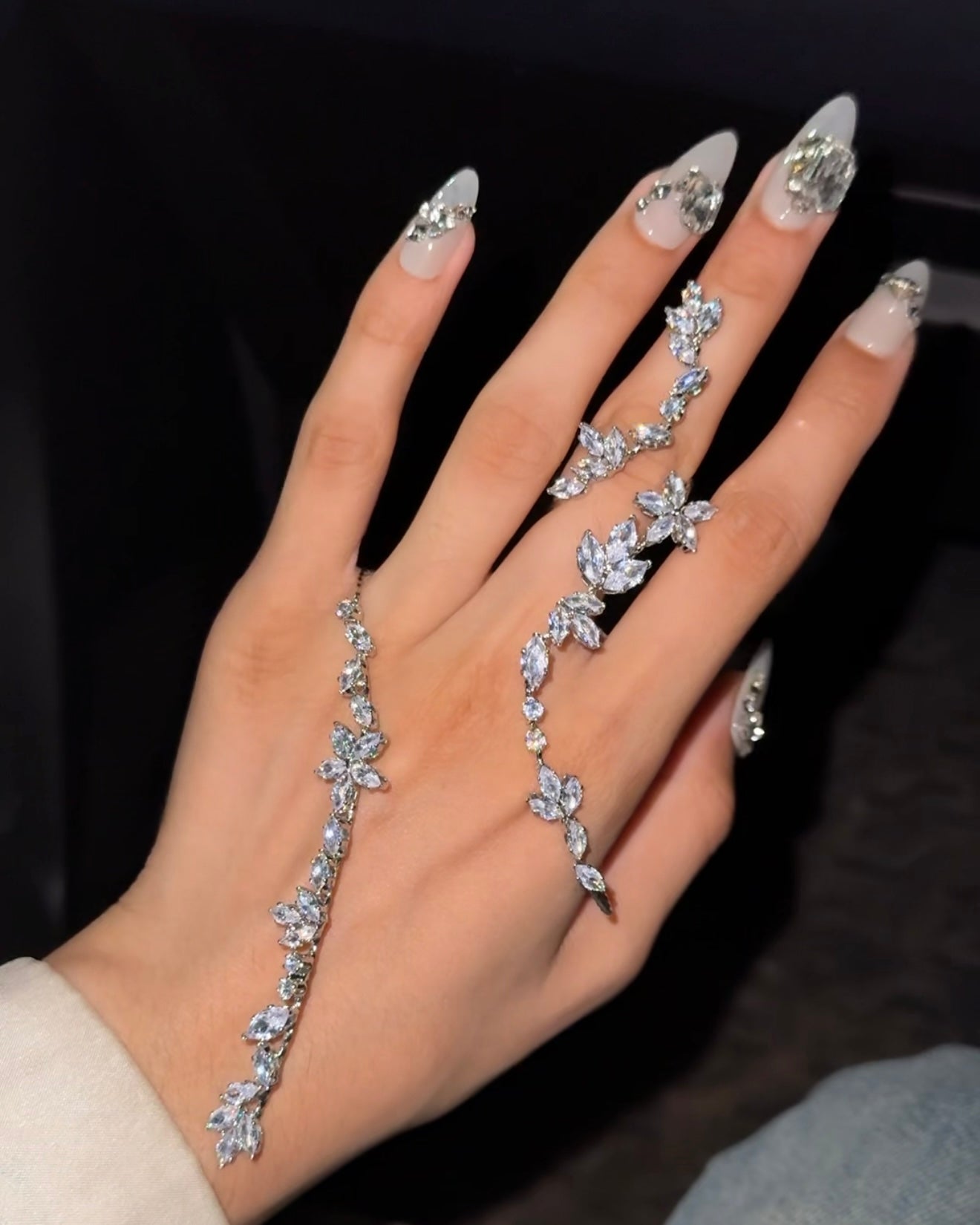 Blossom Glow hand jewellery