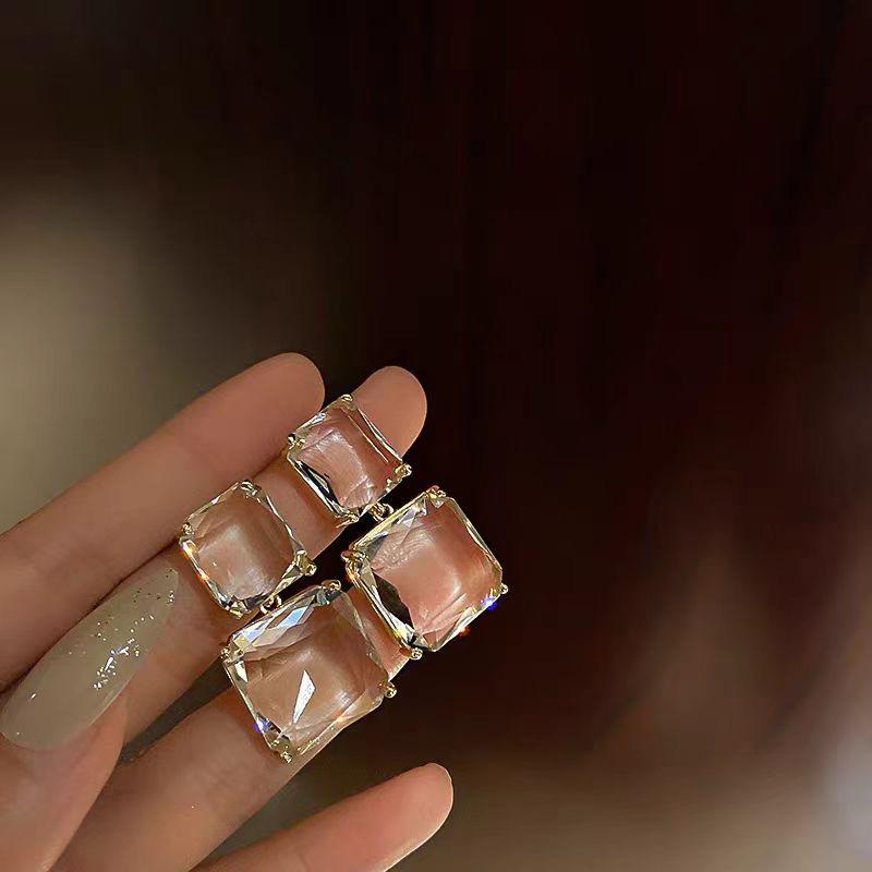 Crystal Glass Earrings