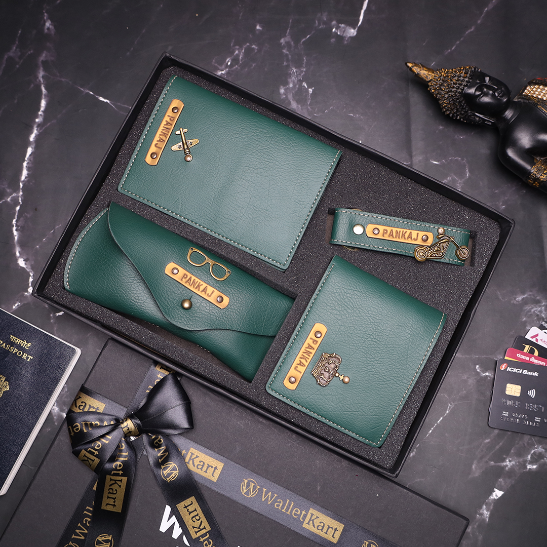 Personalized Leather Name Men's Wallet