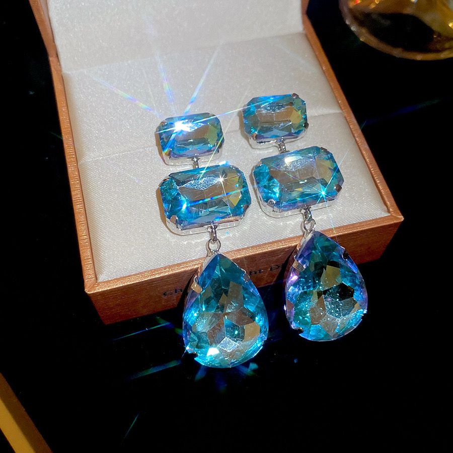 Purple Swirls Earrings (Copy)On the Rocks Blue Earrings